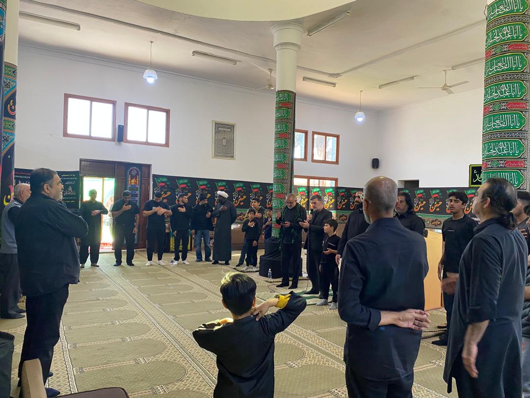Mourner of Imam Hussein Commemorates the Day of Ashura